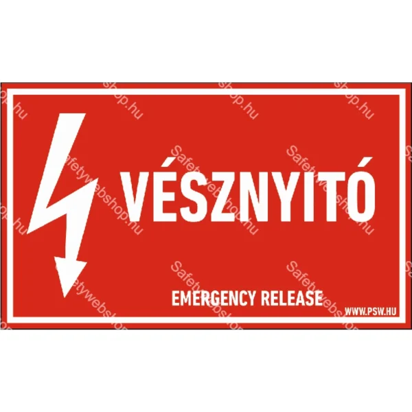Vésznyitó matrica / tábla