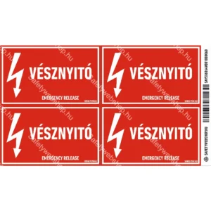 Vésznyitó matrica / tábla