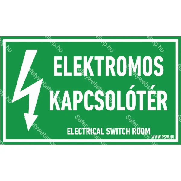 Elektromos kapcsolótér matrica / tábla