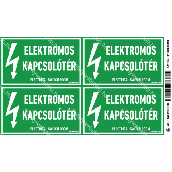Elektromos kapcsolótér matrica / tábla - Image 2