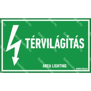 Térvilágítás matrica / tábla