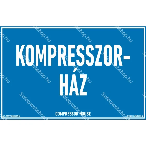 Kompresszorház matrica / tábla - Image 2