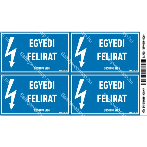 Egyedi felirat matrica / tábla - Image 2