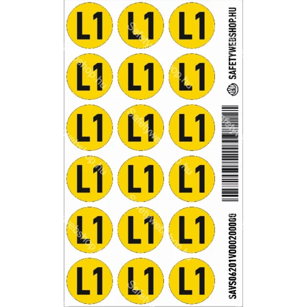 L1 matrica (köt, négyzet alakú) - Image 4