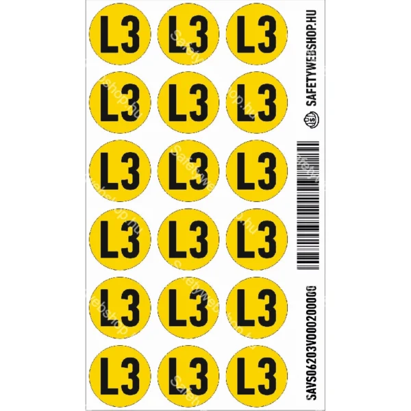 L3 matrica (köt, négyzet alakú) - Image 4
