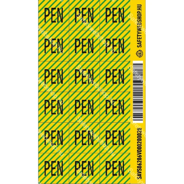 PEN matrica (köt, négyzet alakú) - Image 6