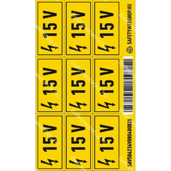 15 V matrica - Image 3