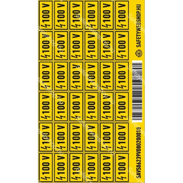 100 V matrica - Image 2