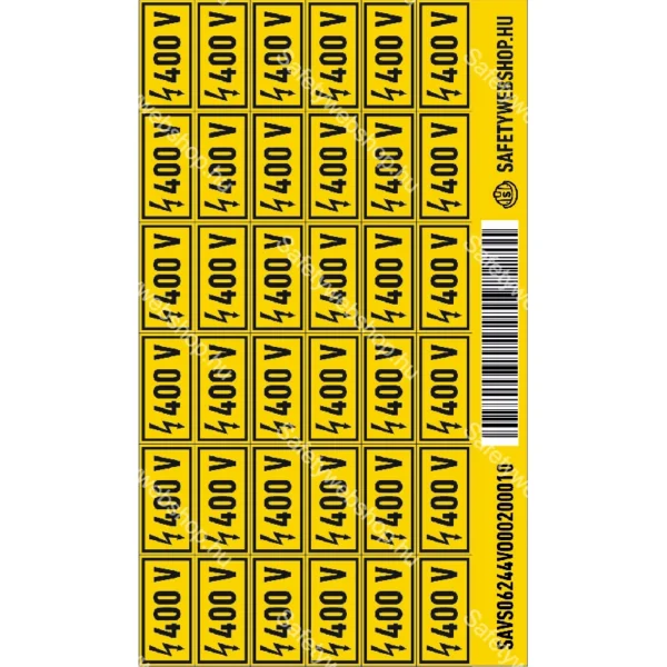 400 V matrica - Image 2