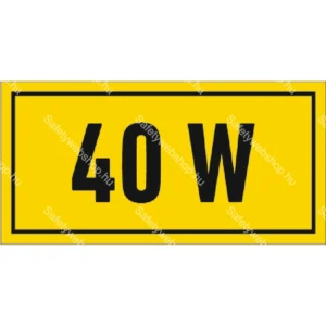 40 W matrica