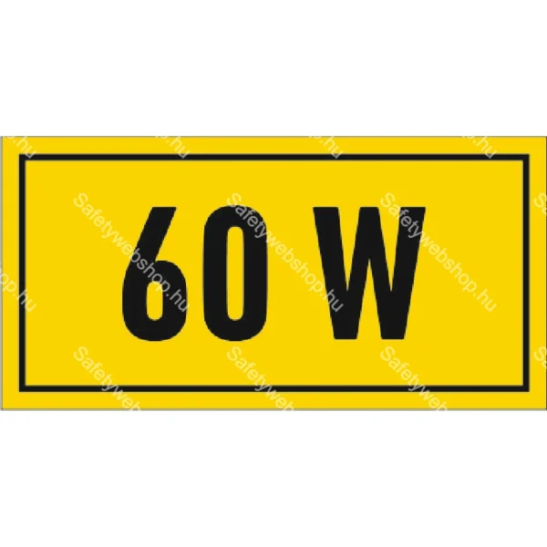 60 W matrica