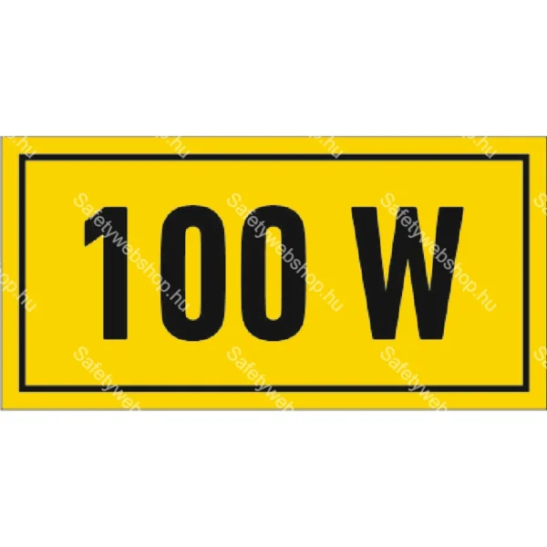 100 W matrica