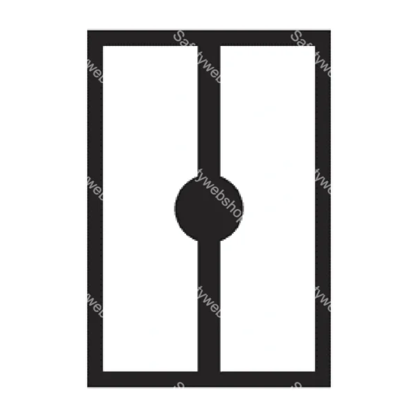 Kábelcsatlakozás / Vinyl, öntapadó matrica / 100 mm x 60 mm
