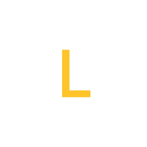 SafetyStripe Smooth, L betű, 95 mm – 180 mm