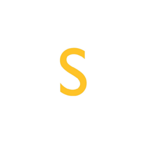 SafetyStripe Smooth, S betű, 95 mm – 180 mm