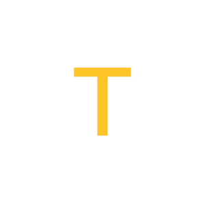 SafetyStripe Smooth, T betű, 95 mm – 180 mm
