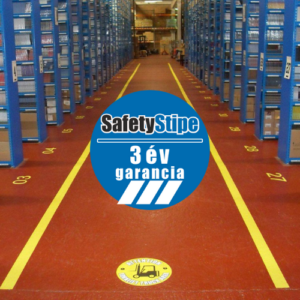 SafetyStripe padlójelölő, 1300 micron vastagsággal