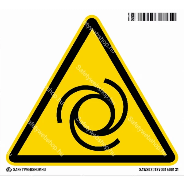 Automatikus működésű berendezés matrica (ISO 7010-W018 piktogram)