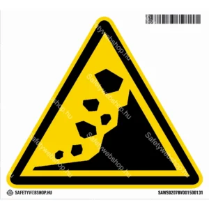 Omlásveszély! matrica (ISO 7010-W078 piktogram)
