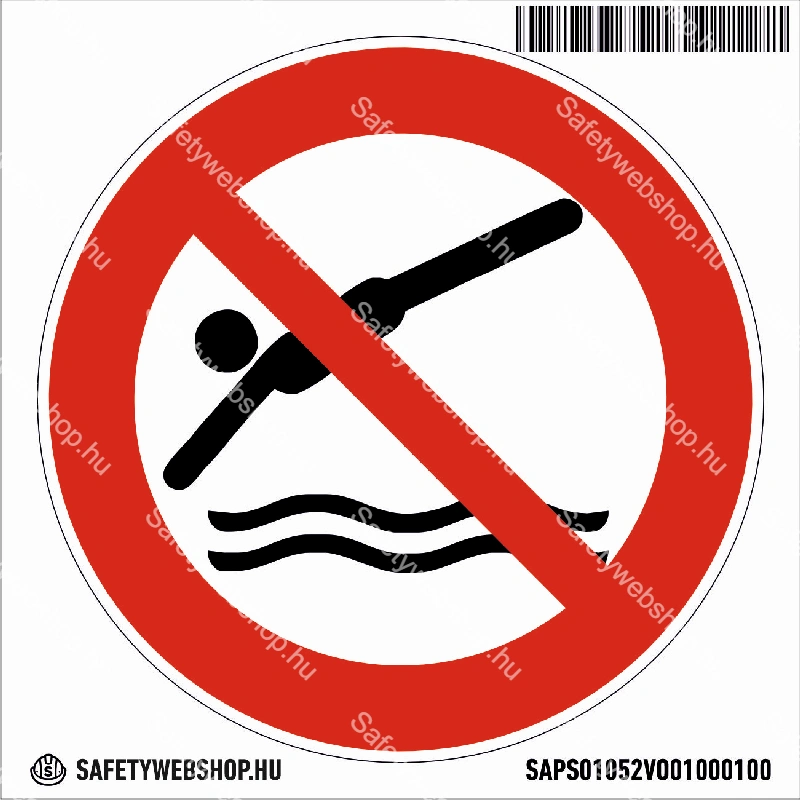 Fejest ugrani tilos! matrica (ISO 7010-P052 piktogram) - Image 4