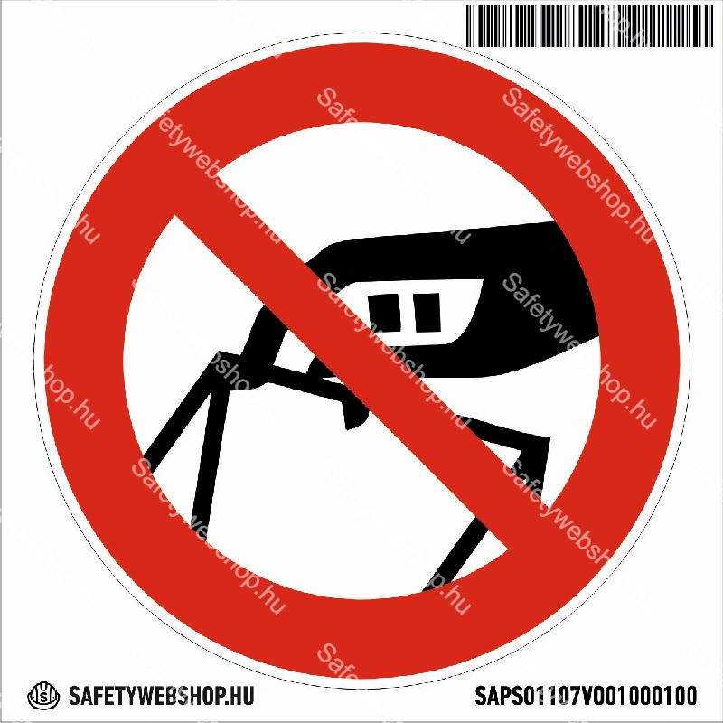 Nem hulladéktároló! matrica (piktogram) - Image 4