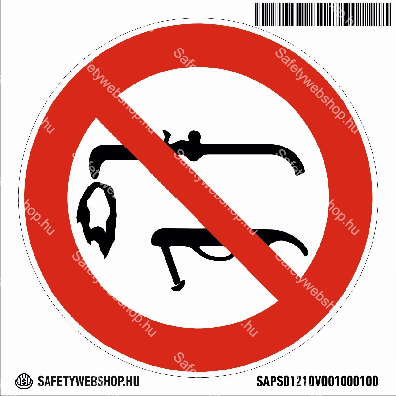 Hegeszteni tilos! matrica (piktogram) - Image 4