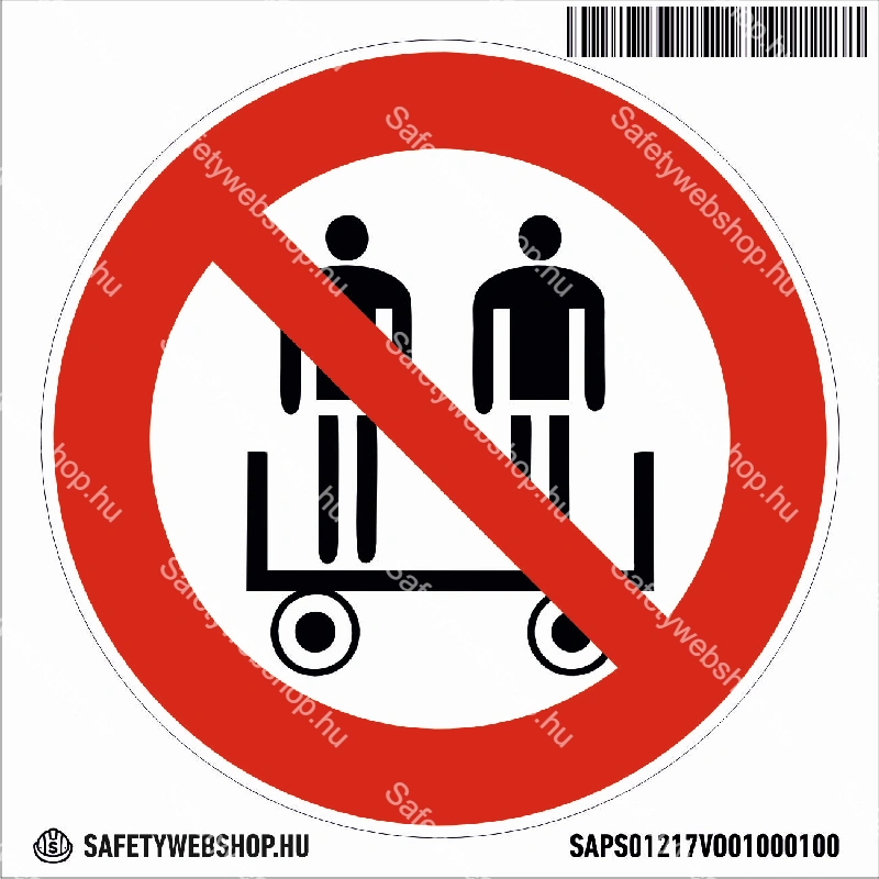 A kocsin utazni tilos! matrica (piktogram) - Image 4